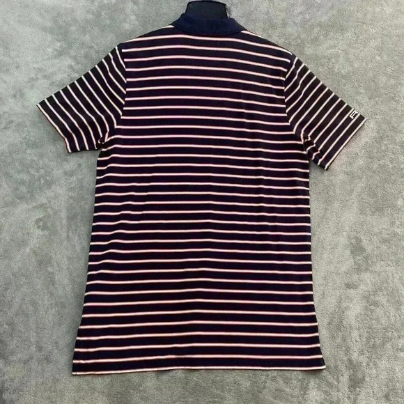 Ralph Lauren RLX Shirt Mens Size Medium Polo Embroidered Catigny Golf Striped - Picture 7 of 7